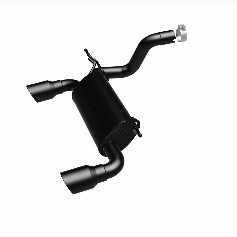 MagnaFlow 2018+ Jeep Wrangler 3.6L Dual Black Tip Axle-Back Exhaust Magnaflow Axle Back  AXOPROS