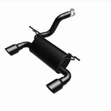 MagnaFlow 2018+ Jeep Wrangler 3.6L Dual Black Tip Axle-Back Exhaust Magnaflow Axle Back  AXOPROS