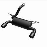 MagnaFlow 2018+ Jeep Wrangler 3.6L Dual Black Tip Axle-Back Exhaust Magnaflow Axle Back  AXOPROS