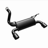 MagnaFlow 2018+ Jeep Wrangler 3.6L Dual Black Tip Axle-Back Exhaust Magnaflow Axle Back  AXOPROS