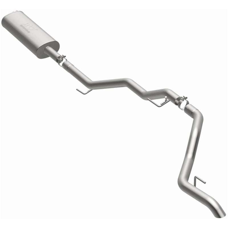 MagnaFlow 2020 Jeep Gladiator 2.5in Rock Crawler Series Single Rear Exit SS Cat-Back Exhaust w/o Tip Magnaflow Catback  AXOPROS