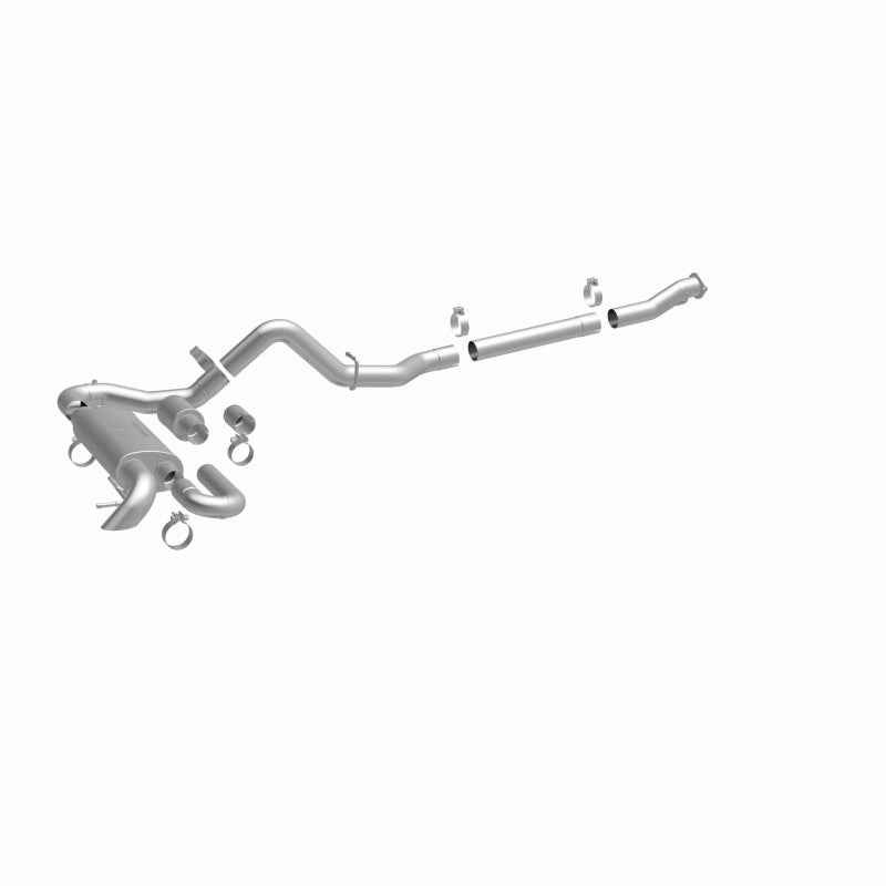 MagnaFlow 2021 Ford Bronco Overland Series Cat-Back Exhaust w/ Single Straight Driver Exit- No Tip Magnaflow Catback  AXOPROS