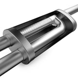 MagnaFlow 2021 Ford Bronco Overland Series Cat-Back Exhaust w/ Single Straight Driver Exit- No Tip Magnaflow Catback  AXOPROS