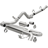 MagnaFlow 2021 Ford Bronco Overland Series Cat-Back Exhaust w/ Single Straight Driver Exit- No Tip Magnaflow Catback  AXOPROS