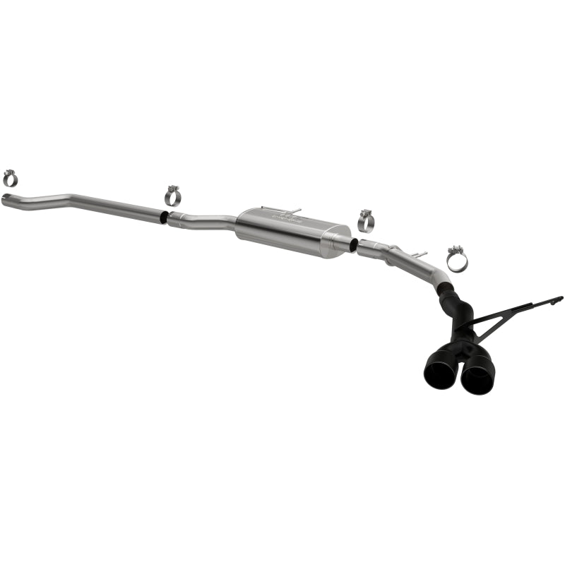 MagnaFlow 2022 Ford Maverick Street Series SS Cat-Back Exhaust 2.5in Tubing- Black Tip Magnaflow Catback  AXOPROS
