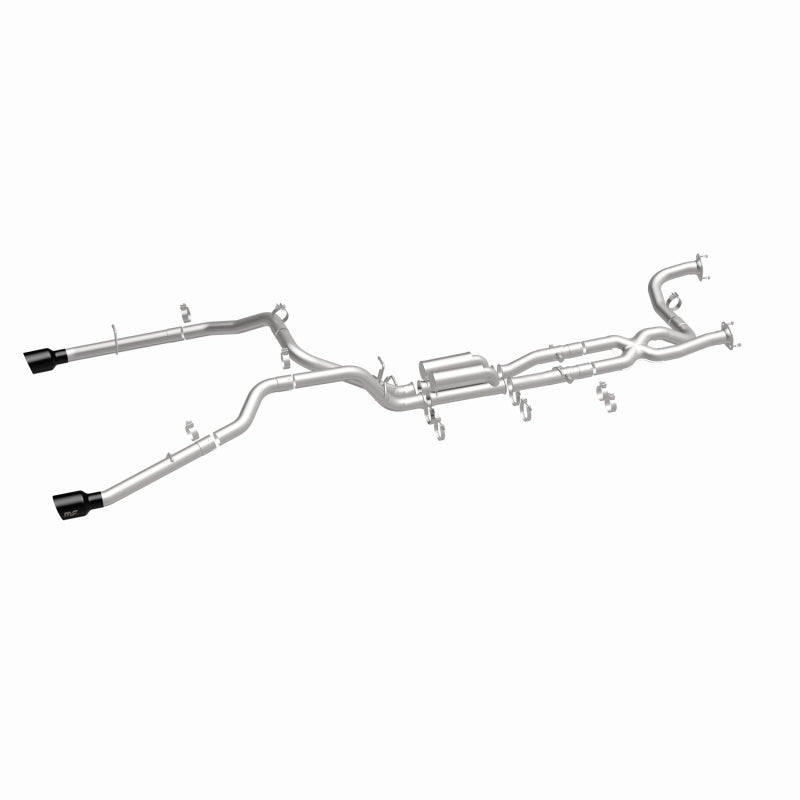 MagnaFlow 2025 Ram 1500 RHO SPEQ Series Black Chrome Cat-Back Performance Exhaust System Magnaflow Catback  AXOPROS
