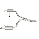 MagnaFlow 75-79 Chevy Corvette V8 5.7L Dual Split Rear Exit Stainless Cat-Back Perf Exhaust Magnaflow Catback  AXOPROS