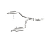 MagnaFlow 75-79 Chevy Corvette V8 5.7L Dual Split Rear Exit Stainless Cat-Back Perf Exhaust Magnaflow Catback  AXOPROS