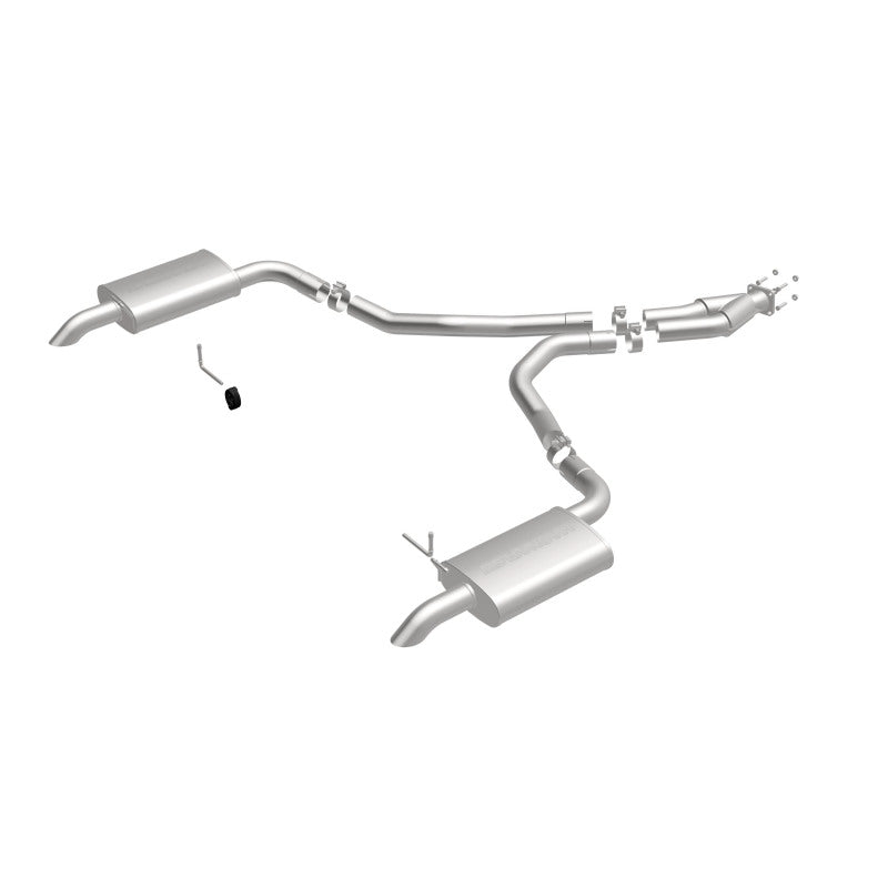 MagnaFlow 75-79 Chevy Corvette V8 5.7L Dual Split Rear Exit Stainless Cat-Back Perf Exhaust Magnaflow Catback  AXOPROS