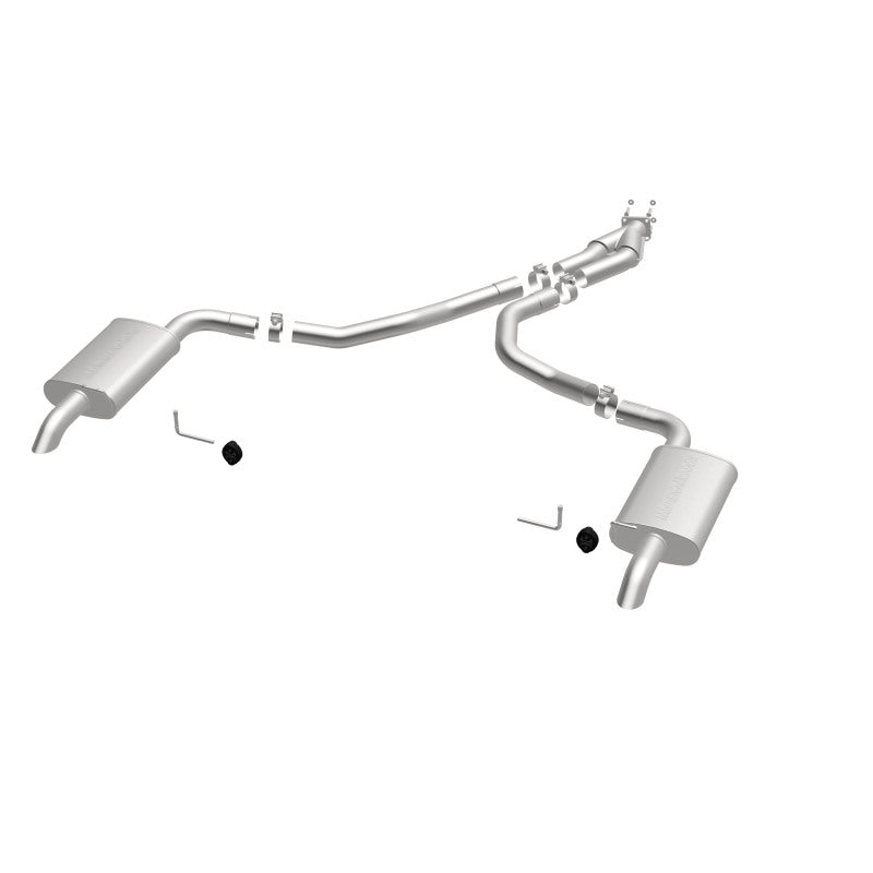 MagnaFlow 75-79 Chevy Corvette V8 5.7L Dual Split Rear Exit Stainless Cat-Back Perf Exhaust Magnaflow Catback  AXOPROS