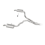 MagnaFlow 75-79 Chevy Corvette V8 5.7L Dual Split Rear Exit Stainless Cat-Back Perf Exhaust Magnaflow Catback  AXOPROS