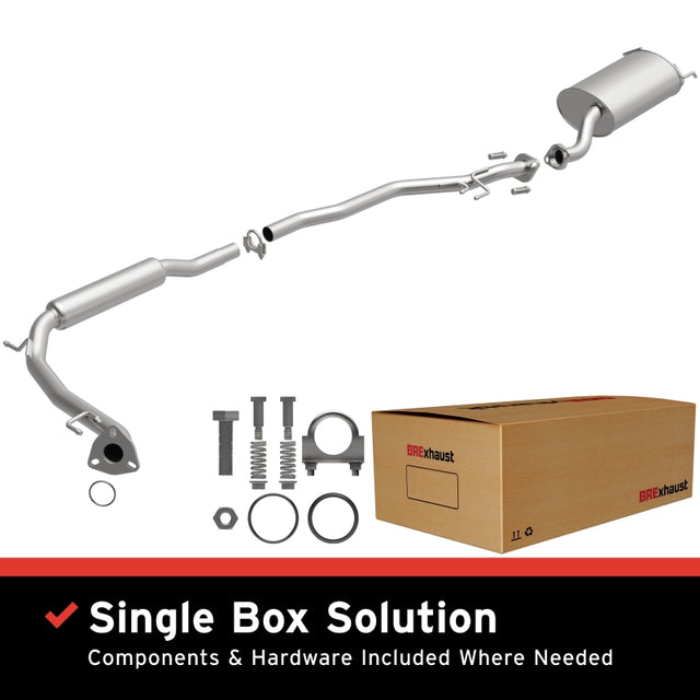 MagnaFlow BRE Exhaust Kit 07-08 Honda Fit 1.5L Magnaflow Catback  AXOPROS