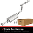 MagnaFlow BRE Exhaust Kit 96-01 Jeep Cherokee Magnaflow Catback  AXOPROS