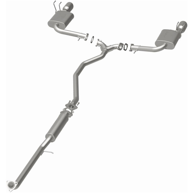 MagnaFlow Cat-Back 2016 Honda Civic (Sedan Only) 1.5L L4 Turbo 2.25in SS Dual Outlet Magnaflow Catback  AXOPROS