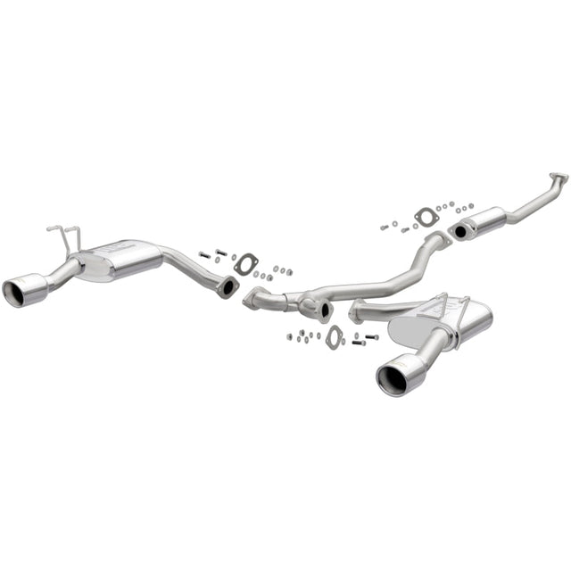 MagnaFlow Cat-Back 2016 Honda Civic (Sedan Only) 1.5L L4 Turbo 2.25in SS Dual Outlet Magnaflow Catback  AXOPROS