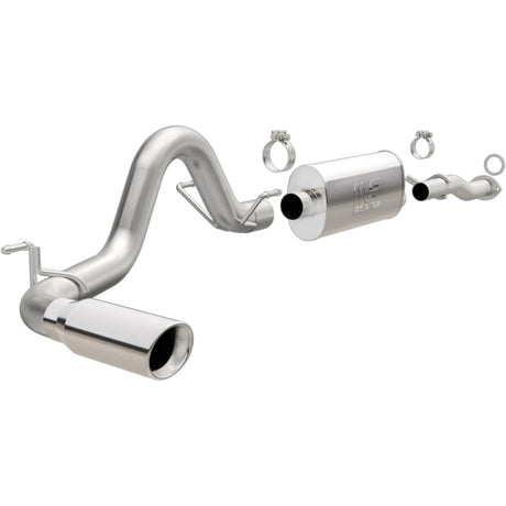 MagnaFlow Cat-Back 2016 Toyota Tacoma 3.5L V6 SS 3in Single Pass Side Exit Rear 4in Tip Magnaflow Catback  AXOPROS