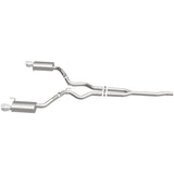 MagnaFlow Cat Back, SS, 2.5in, Street, Dual Split Polished 4.5in Tips 2015 Ford Mustang Ecoboost Magnaflow Catback  AXOPROS