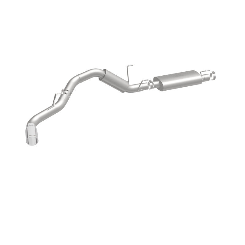 MagnaFlow Cat-Back, SS, 4in, Single Pass Side Rear Exit 5in Tip 14-15 Ram 2500 6.4L V8 CC LB/MC SB Magnaflow Catback  AXOPROS