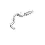 MagnaFlow Cat-Back, SS, 4in, Single Pass Side Rear Exit 5in Tip 14-15 Ram 2500 6.4L V8 CC LB/MC SB Magnaflow Catback  AXOPROS