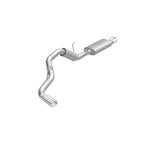 MagnaFlow Cat-Back, SS, 4in, Single Pass Side Rear Exit 5in Tip 14-15 Ram 2500 6.4L V8 CC LB/MC SB Magnaflow Catback  AXOPROS