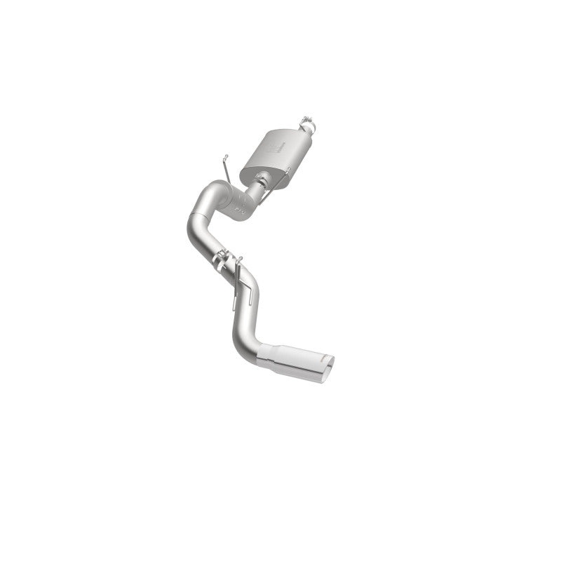 MagnaFlow Cat-Back, SS, 4in, Single Pass Side Rear Exit 5in Tip 14-15 Ram 2500 6.4L V8 CC LB/MC SB Magnaflow Catback  AXOPROS