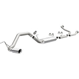 MagnaFlow CatBack 07-15 Nissan Titan V8 LGAS/LFLEX Single MF Polished Stainless Exhaust Magnaflow Catback  AXOPROS
