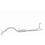 MagnaFlow CatBack 07-15 Nissan Titan V8 LGAS/LFLEX Single MF Polished Stainless Exhaust Magnaflow Catback  AXOPROS