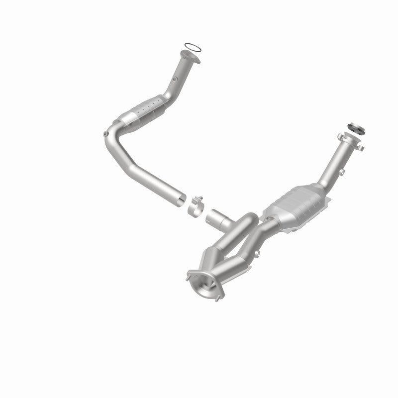 MagnaFlow Conv DF 02-06 Cadillac Escalade / 02-06 Chevy Avalanche 5.3L Dual Conv Y-Pipe Assembly 2WD Magnaflow Catalytic Converter Direct Fit  AXOPROS