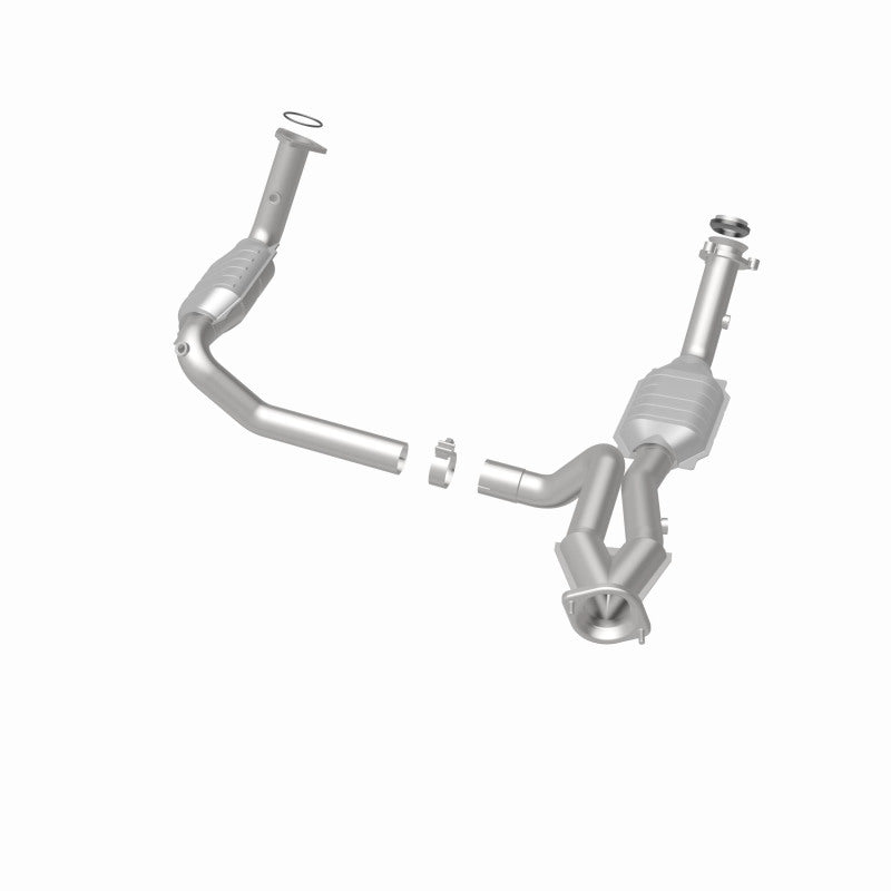 MagnaFlow Conv DF 02-06 Cadillac Escalade / 02-06 Chevy Avalanche 5.3L Dual Conv Y-Pipe Assembly 2WD Magnaflow Catalytic Converter Direct Fit  AXOPROS