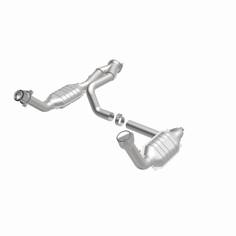 MagnaFlow Conv DF 02-06 Cadillac Escalade / 02-06 Chevy Avalanche 5.3L Dual Conv Y-Pipe Assembly 2WD Magnaflow Catalytic Converter Direct Fit  AXOPROS