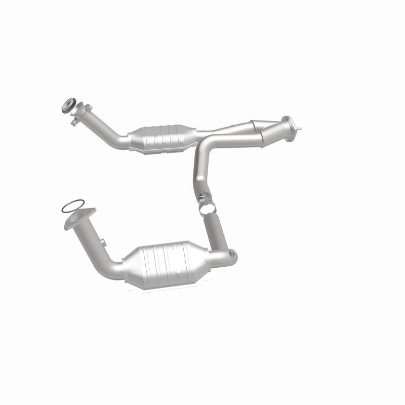 MagnaFlow Conv DF 02-06 Cadillac Escalade / 02-06 Chevy Avalanche 5.3L Dual Conv Y-Pipe Assembly 2WD Magnaflow Catalytic Converter Direct Fit  AXOPROS