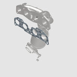 MagnaFlow Conv DF 07-10 Nissan Altima 2.5L Manifold (49 State) Magnaflow Catalytic Converter Direct Fit  AXOPROS