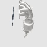 MagnaFlow Conv DF 07-10 Nissan Altima 2.5L Manifold (49 State) Magnaflow Catalytic Converter Direct Fit  AXOPROS