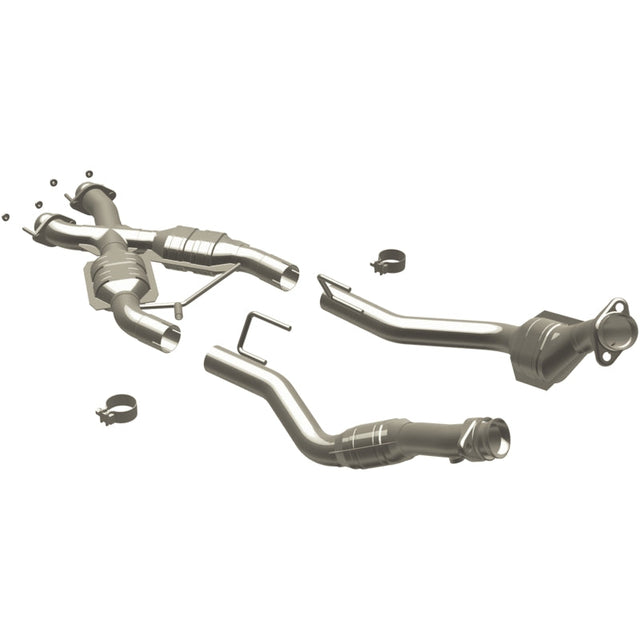 MagnaFlow Conv DF 86-93 Ford Mustang 5.0L CA Magnaflow Catalytic Converter Direct Fit  AXOPROS
