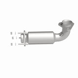 MagnaFlow Conv DF Corvette 92-93 Magnaflow Catalytic Converter Direct Fit  AXOPROS