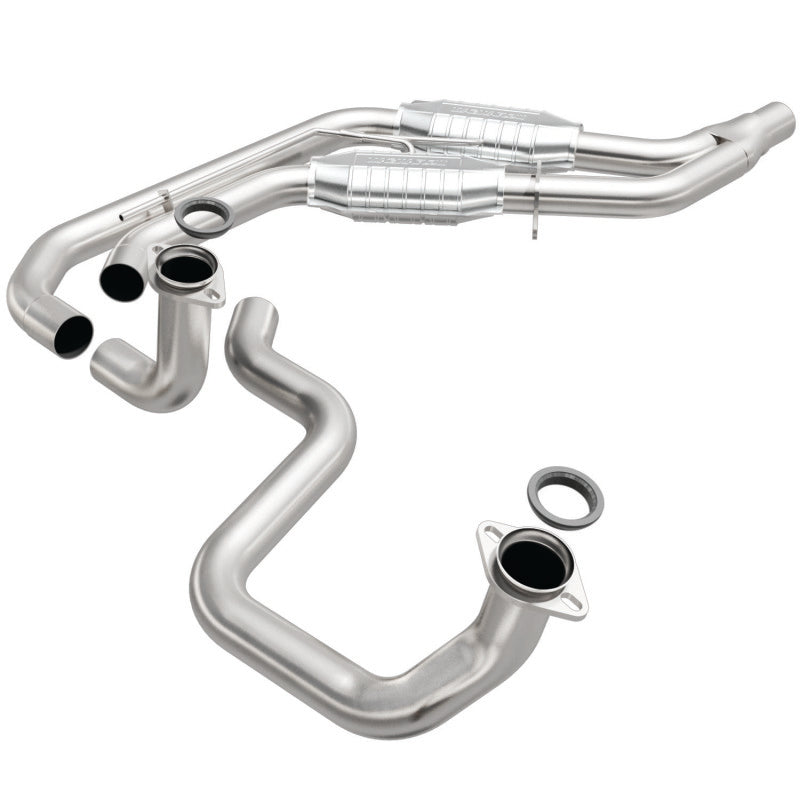 MagnaFlow Conv DF GM 89 92 (2.5in Tubing) Magnaflow Catalytic Converter Direct Fit  AXOPROS