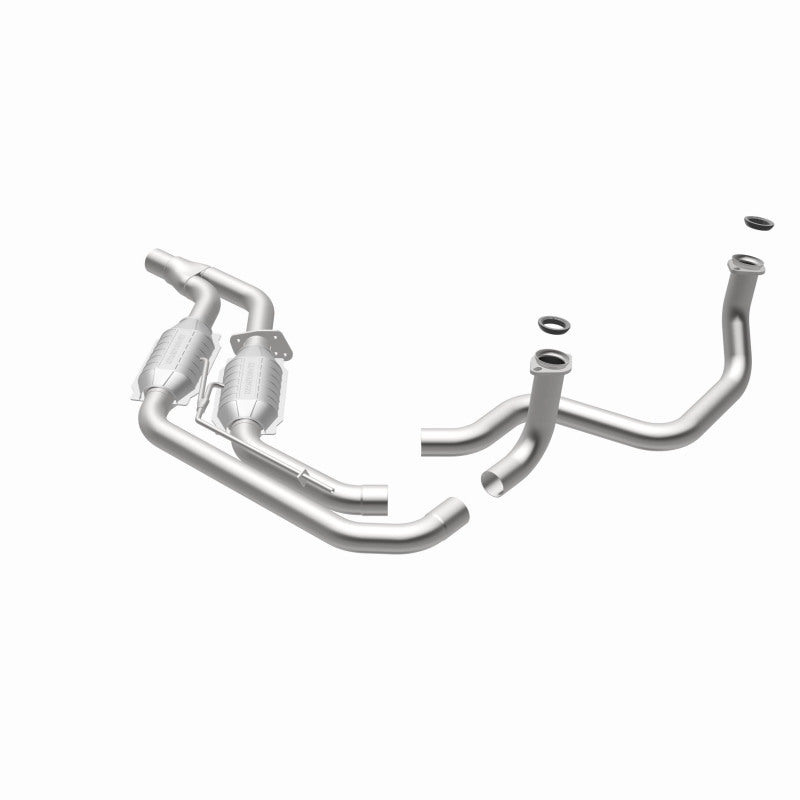 MagnaFlow Conv DF GM 89 92 (2.5in Tubing) Magnaflow Catalytic Converter Direct Fit  AXOPROS