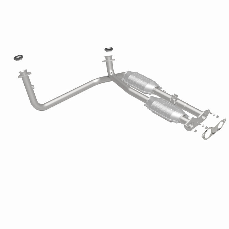 MagnaFlow Conv DF GM Truck/Suv Dual Outlet 96 Magnaflow Catalytic Converter Direct Fit  AXOPROS