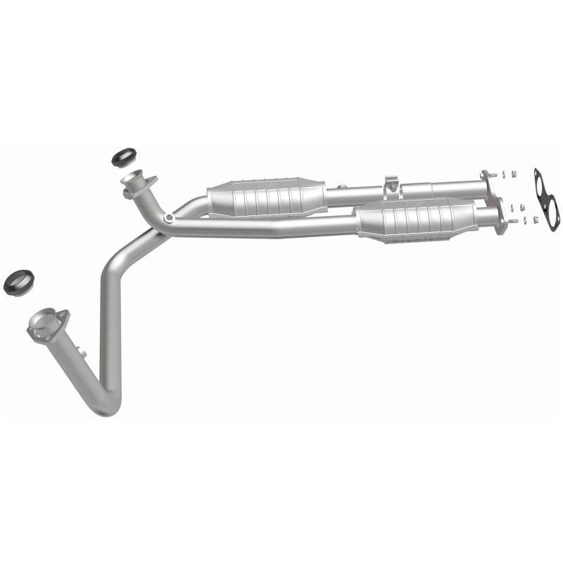 MagnaFlow Conv DF GM Truck/Suv Dual Outlet 96 Magnaflow Catalytic Converter Direct Fit  AXOPROS