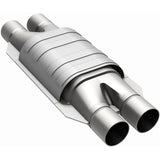 MagnaFlow Conv Univ 2/2 D/D FED Magnaflow Catalytic Converter Universal  AXOPROS