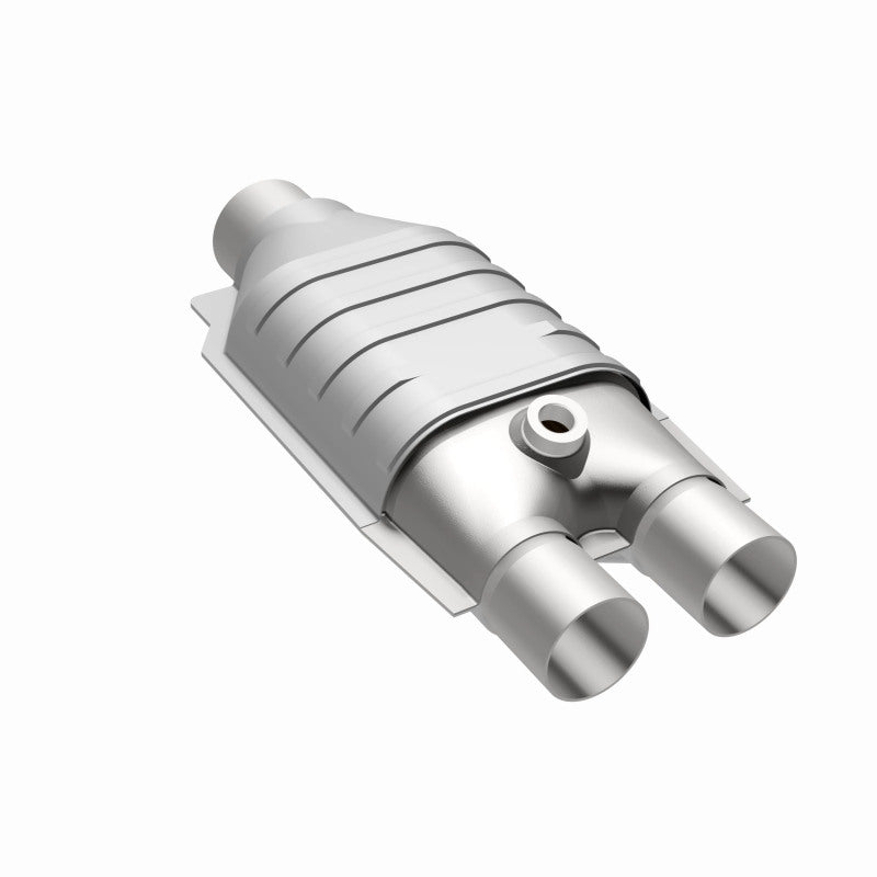 MagnaFlow Conv Univ 2/2.5 D/S Single O2 FED Magnaflow Catalytic Converter Universal  AXOPROS