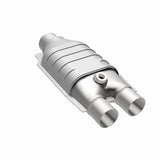 MagnaFlow Conv Univ 2/2.5 D/S Single O2 FED Magnaflow Catalytic Converter Universal  AXOPROS