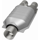 MagnaFlow Conv Univ 2/2.5 D/S Single O2 FED Magnaflow Catalytic Converter Universal  AXOPROS
