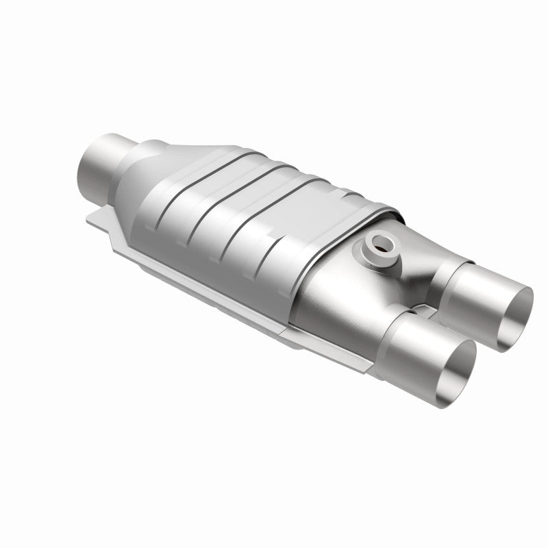MagnaFlow Conv Univ 2/2.5 D/S Single O2 FED Magnaflow Catalytic Converter Universal  AXOPROS