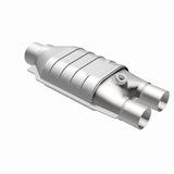 MagnaFlow Conv Univ 2/2.5 D/S Single O2 FED Magnaflow Catalytic Converter Universal  AXOPROS