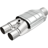 MagnaFlow Conv Univ 2/2.5 D/S Single O2 FED Magnaflow Catalytic Converter Universal  AXOPROS