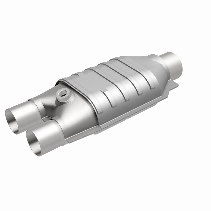 MagnaFlow Conv Univ 2/2.5 D/S Single O2 FED Magnaflow Catalytic Converter Universal  AXOPROS