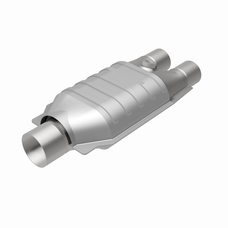 MagnaFlow Conv Univ 2/2.5 D/S Single O2 FED Magnaflow Catalytic Converter Universal  AXOPROS