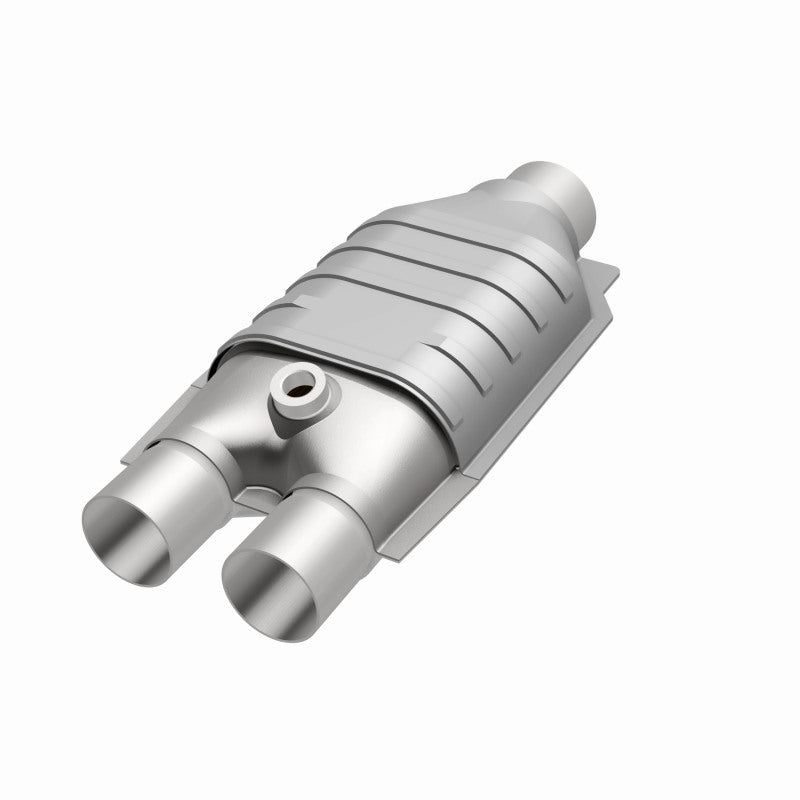 MagnaFlow Conv Univ 2/2.5 D/S Single O2 FED Magnaflow Catalytic Converter Universal  AXOPROS