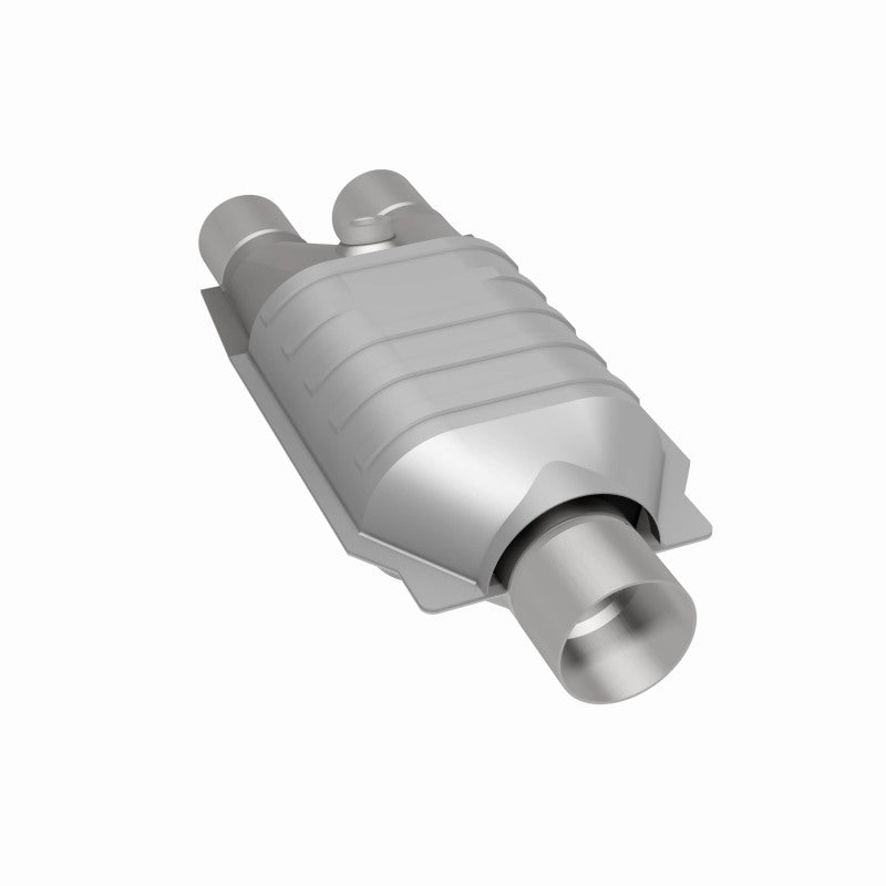 MagnaFlow Conv Univ 2/2.5 D/S Single O2 FED Magnaflow Catalytic Converter Universal  AXOPROS